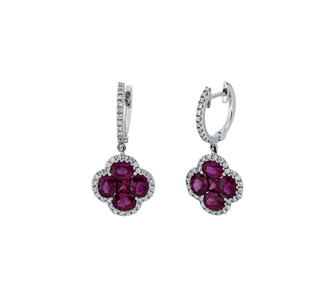 Brogle Classic Rubinohrhänger Brogle Classic Rubinohrhänger