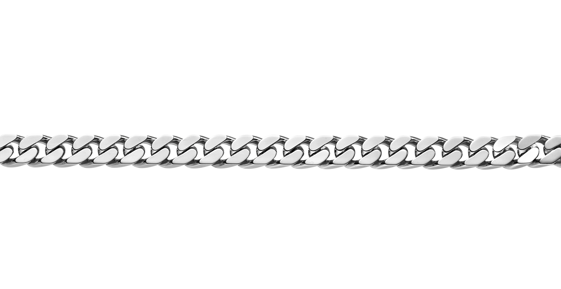 Brogle Classic armoured bracelet 4-sided diamond-coated 8mm Brogle Classic armoured bracelet 4-sided diamond-coated 8mm