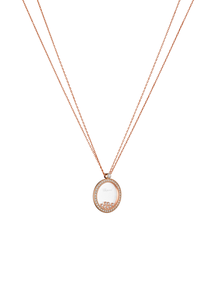 Chopard Happy Diamonds Icons Round Necklace with Pendant