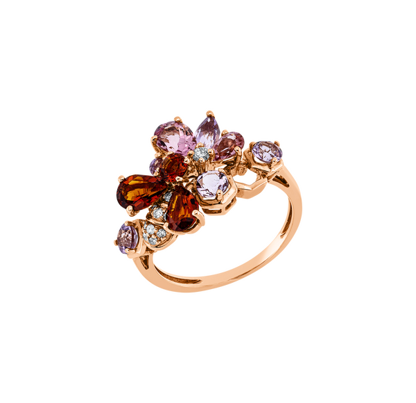 Brogle Classic colored stone ring