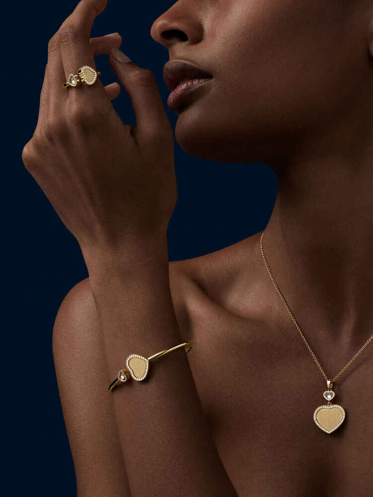 Chopard Happy Hearts Golden Hearts Armreif