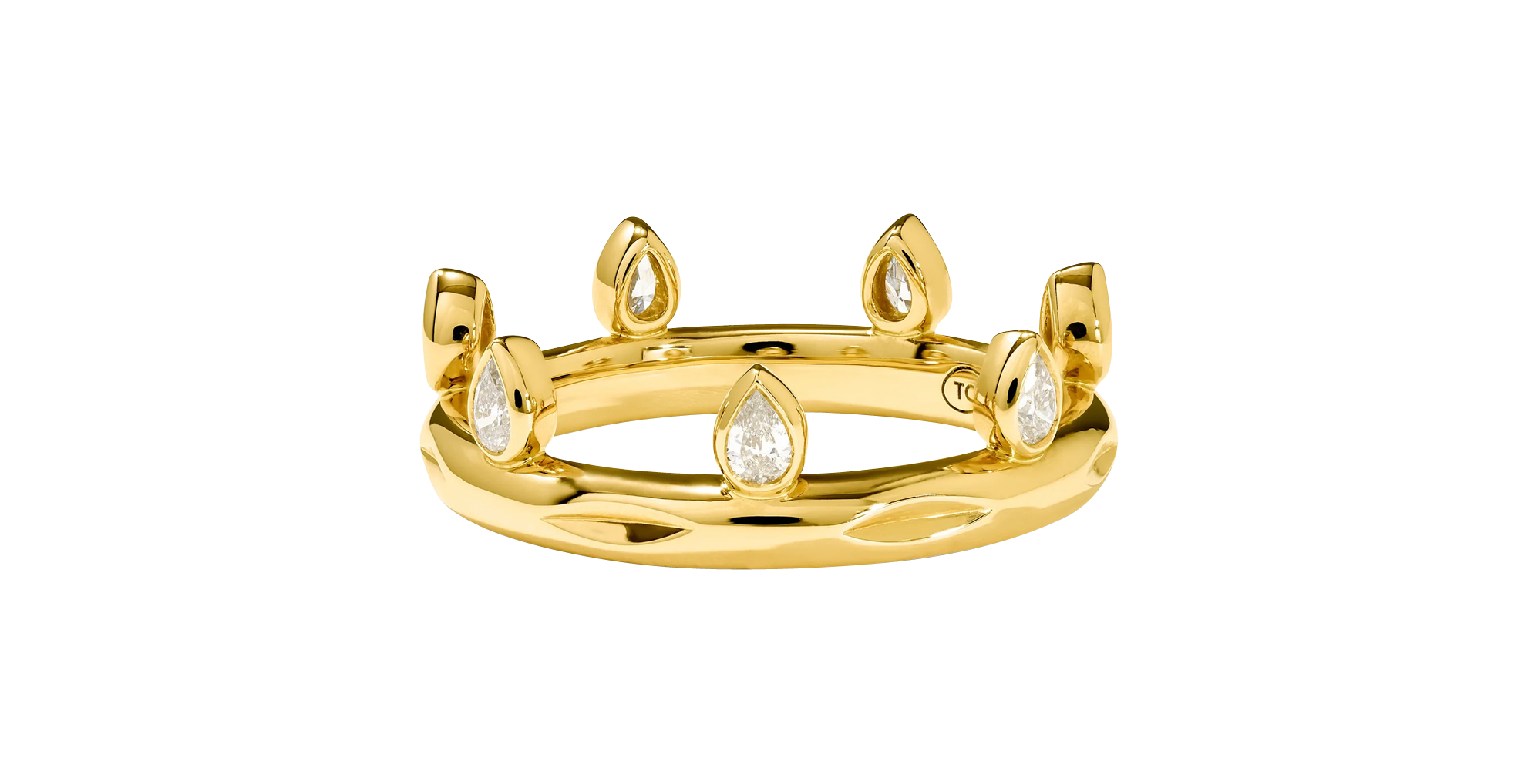 Tamara Comolli Gypsy Crown Drop Cut Classic Ring Tamara Comolli Gypsy Crown Drop Cut Classic Ring