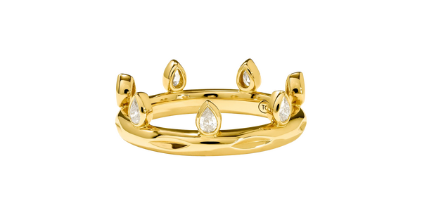 Tamara Comolli Gypsy Crown Drop Cut Classic Ring Tamara Comolli Gypsy Crown Drop Cut Classic Ring