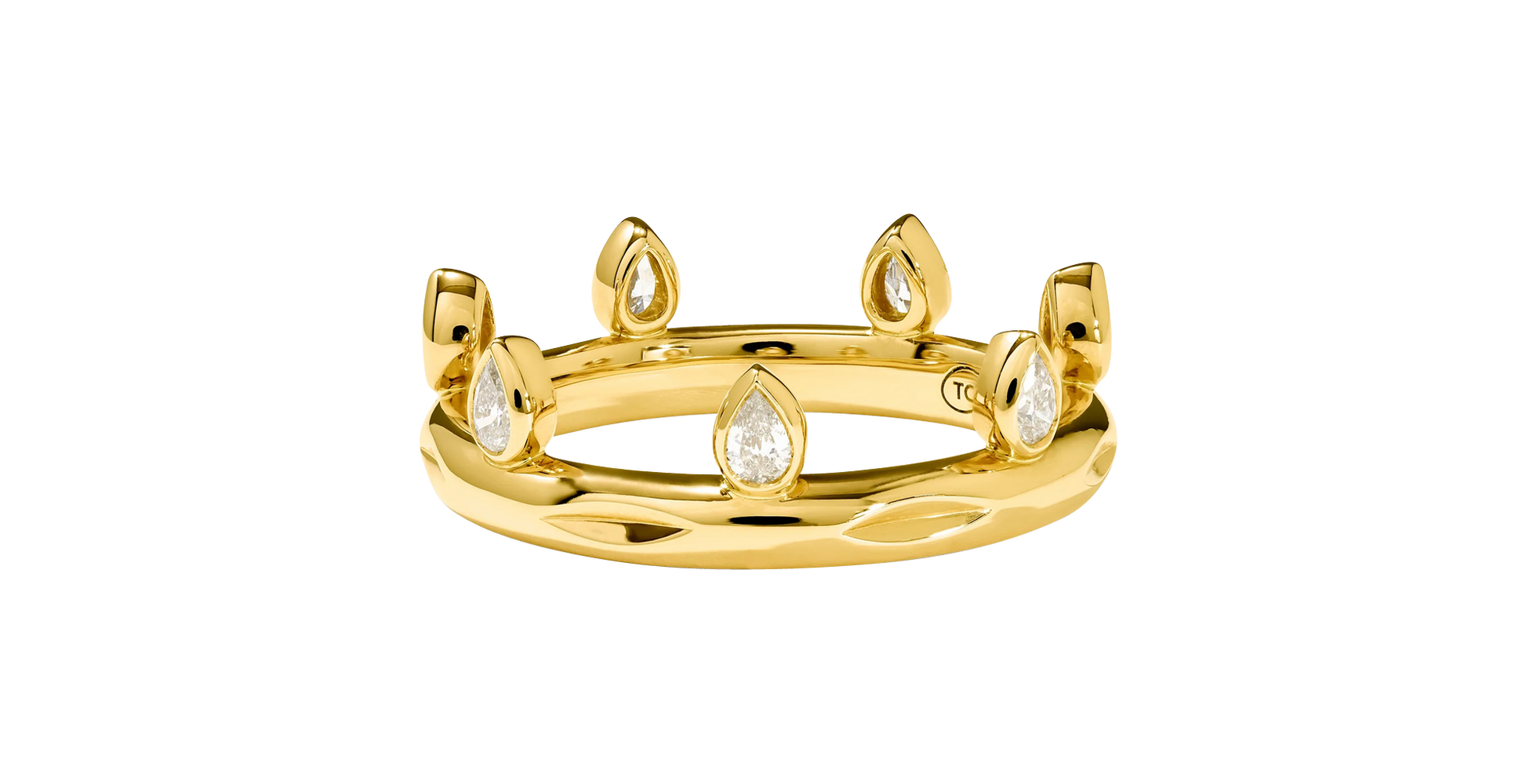 Tamara Comolli Gypsy Crown Drop Cut Classic Ring Tamara Comolli Gypsy Crown Drop Cut Classic Ring