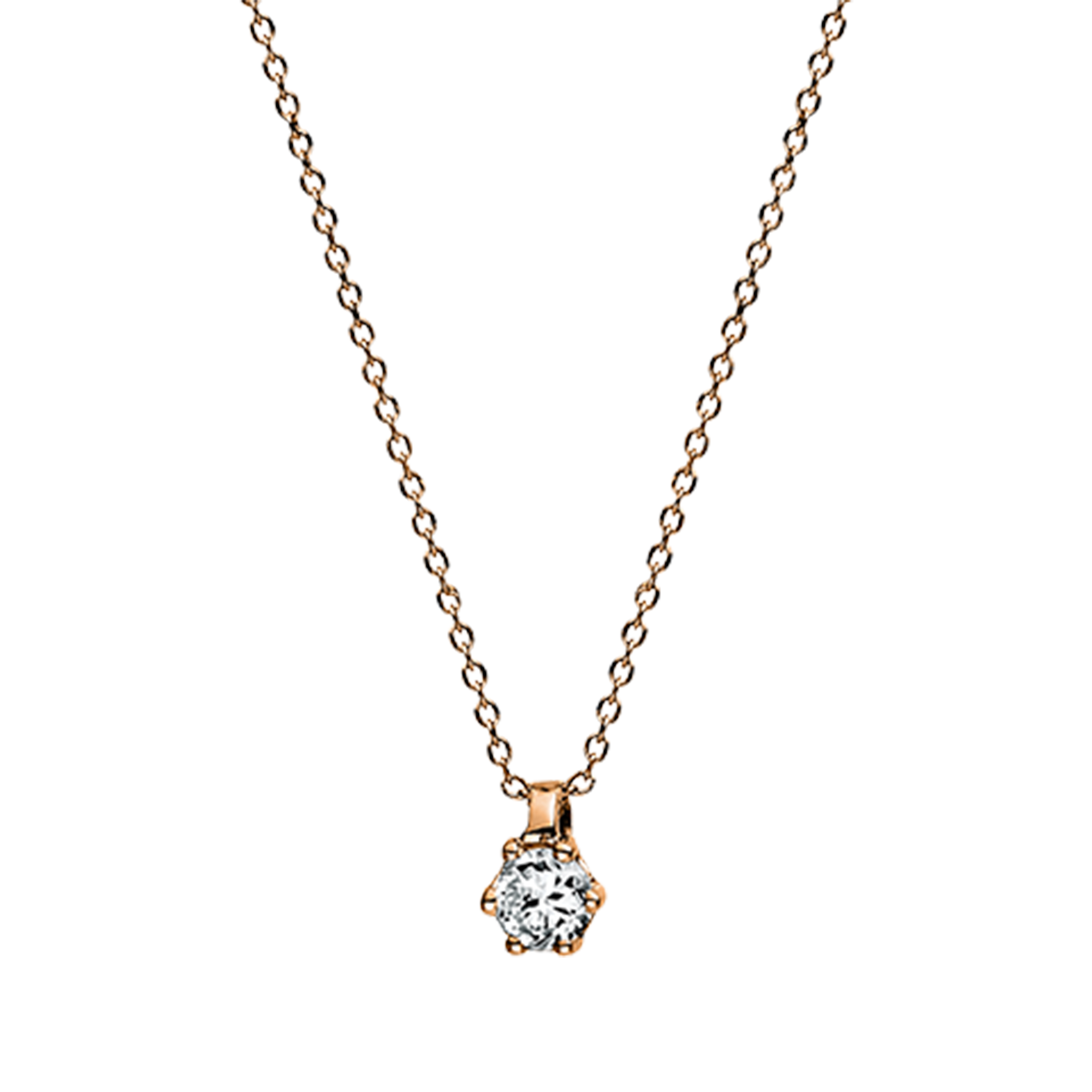 Brogle solitaire necklace Marie up to 0.25 carat Brogle solitaire necklace Marie up to 0.25 carat
