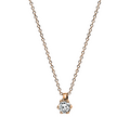 Brogle solitaire necklace Marie up to 0.25 carat