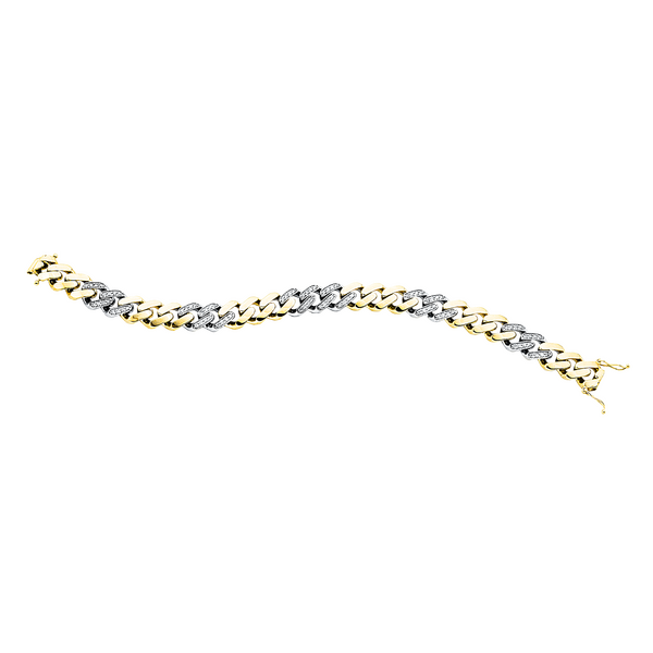 Brogle Selection bicolor diamond bracelet