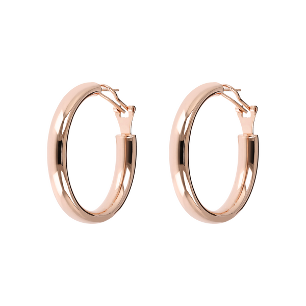 Bronzallure Purezza hoop earrings