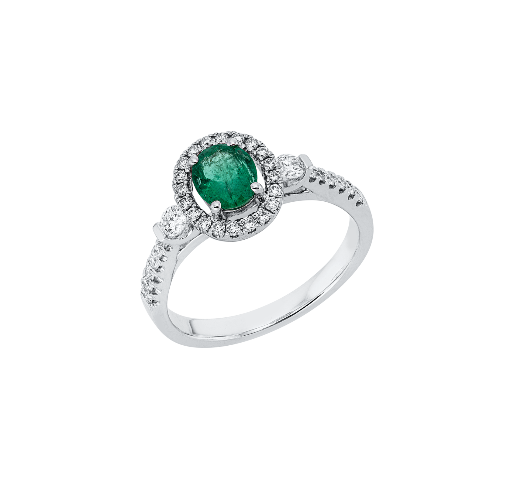 Brogle Classic emerald ring