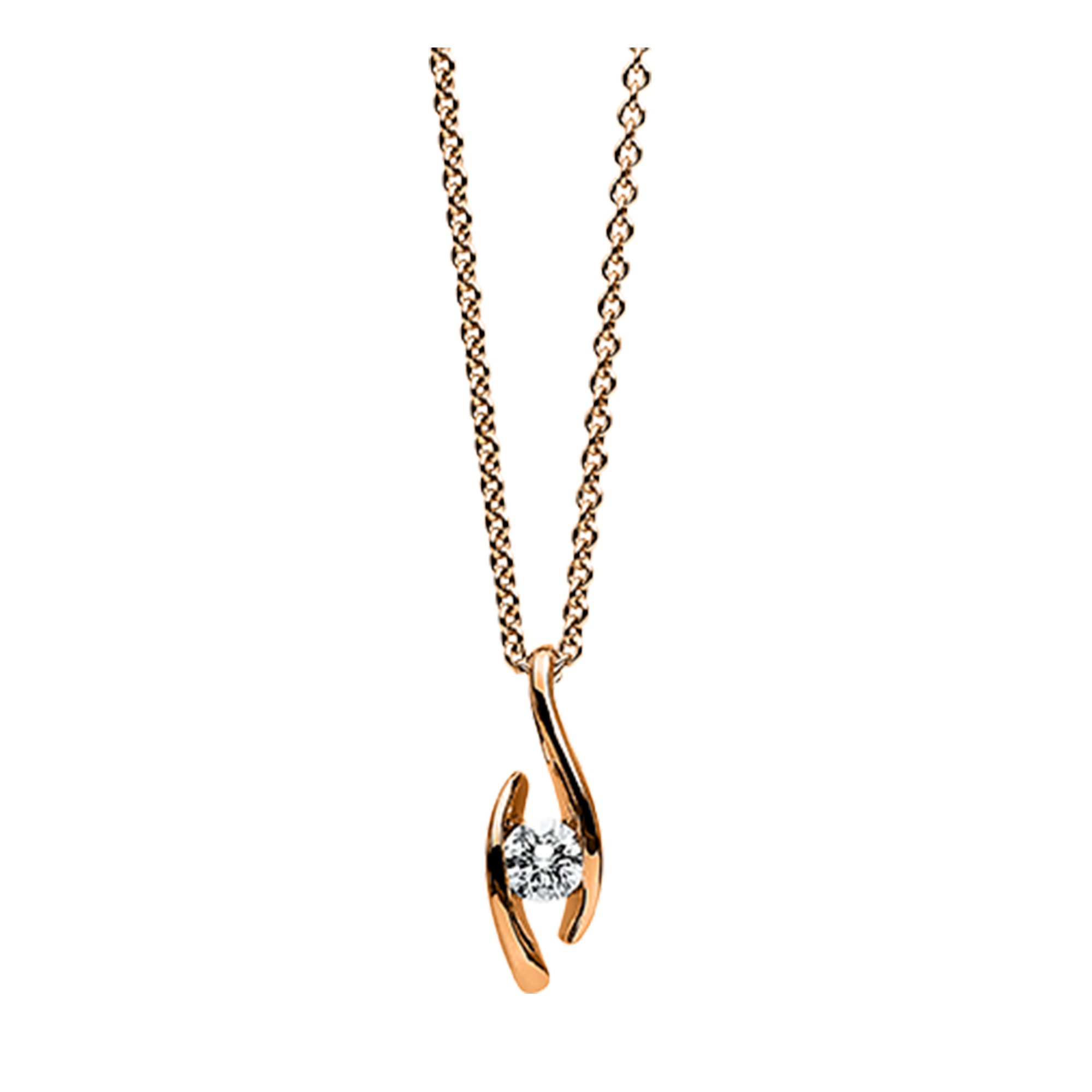 Brogle solitaire necklace Brogle solitaire necklace