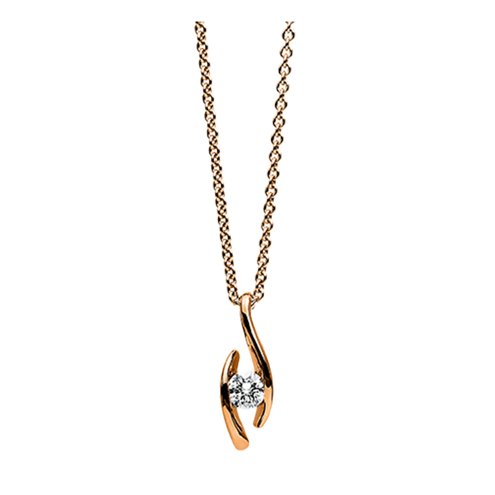 Brogle solitaire necklace Brogle solitaire necklace