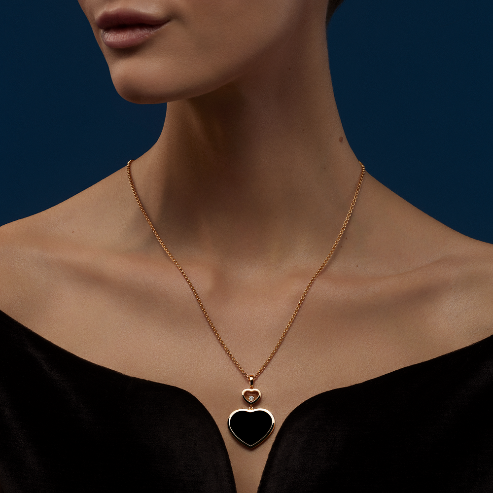 Chopard Happy Hearts Halskette mit Anhänger