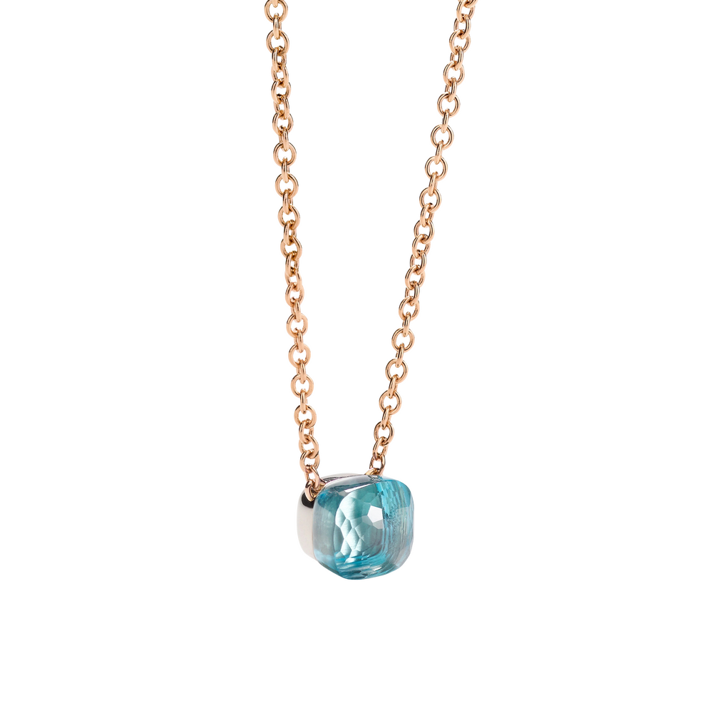 Pomellato Nudo Blue Topaz Necklace with Pendant