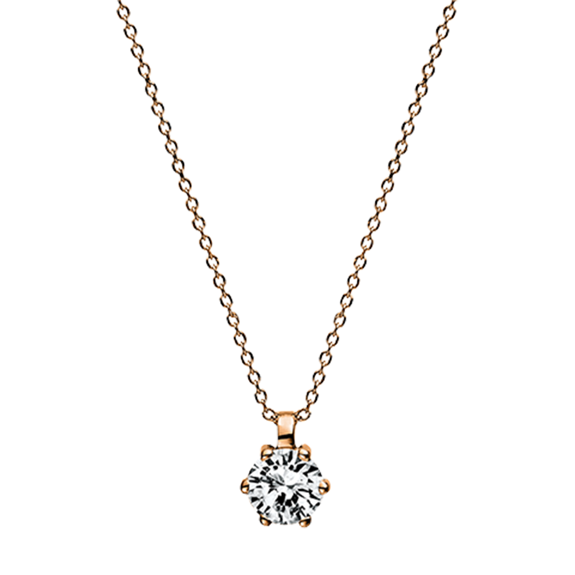Brogle Solitairekette Marie bis 0,25 Karat Brogle Solitairekette Marie bis 0,25 Karat