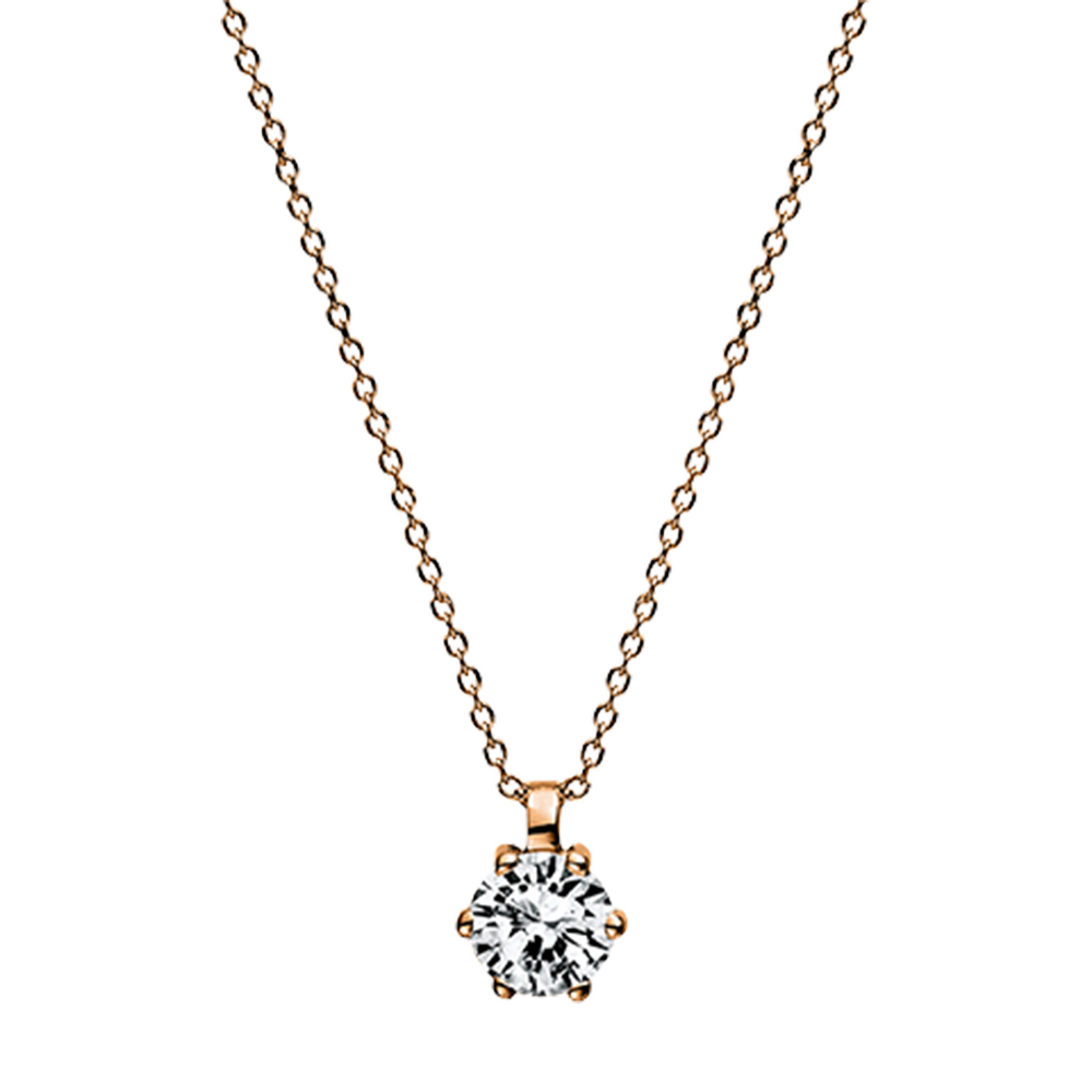 Brogle Selection solitaire necklace Marie up to 0.25 carat