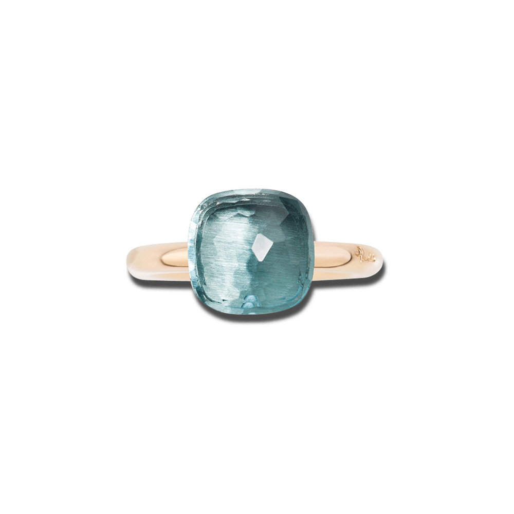 Pomellato Nudo Classic Blue Topaz Ring