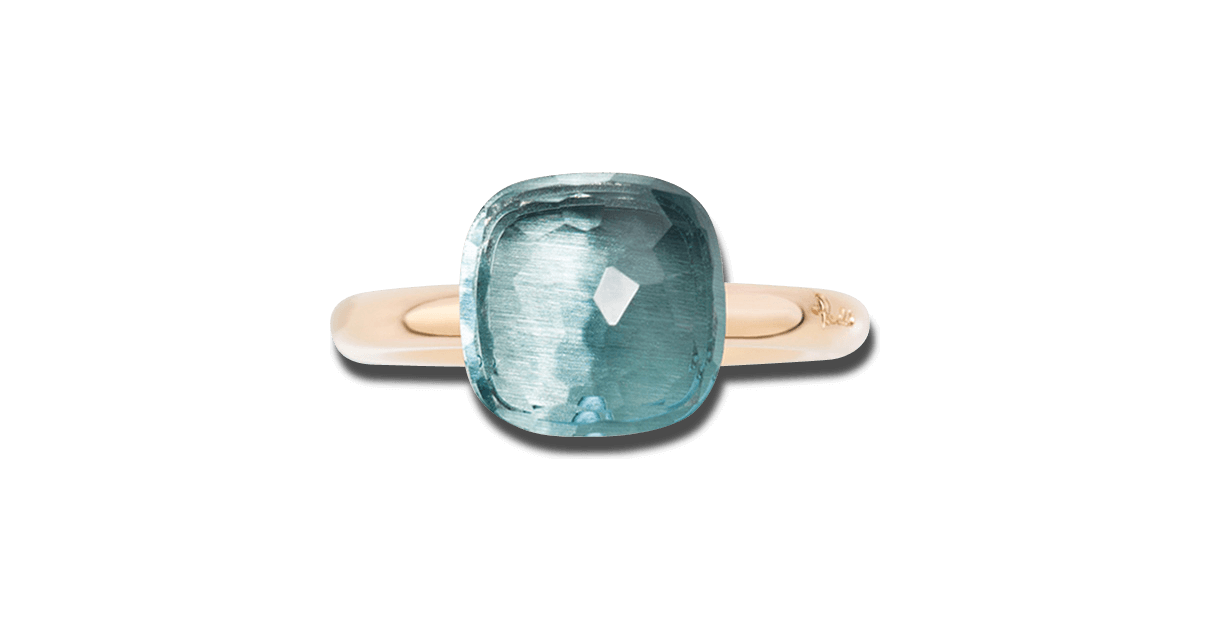 Pomellato Nudo Classic Blue Topaz Ring Pomellato Nudo Classic Blue Topaz Ring