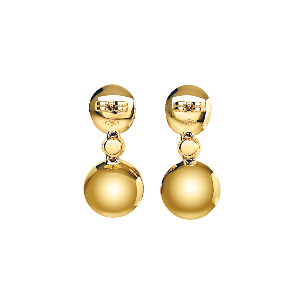 Tamara Comolli BOUTON 2 Cabochons Diamond Pavé / Classic