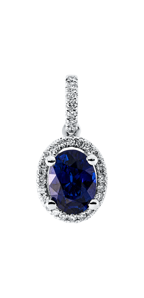 Brogle Classic sapphire pendant Brogle Classic sapphire pendant