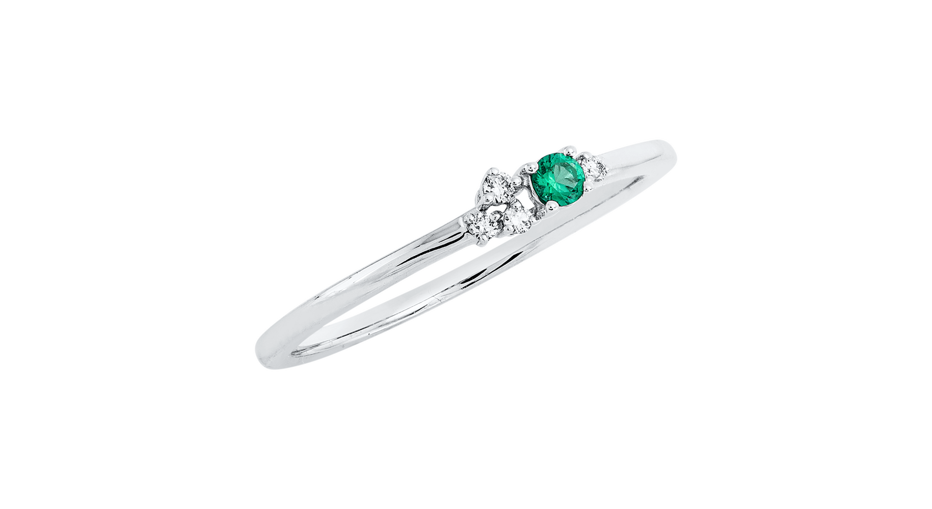 Brogle Classic emerald ring