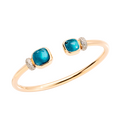 Pomellato Nudo Classic & Petit with London Topaz Bangle Pomellato Nudo Classic & Petit with London Topaz Bangle