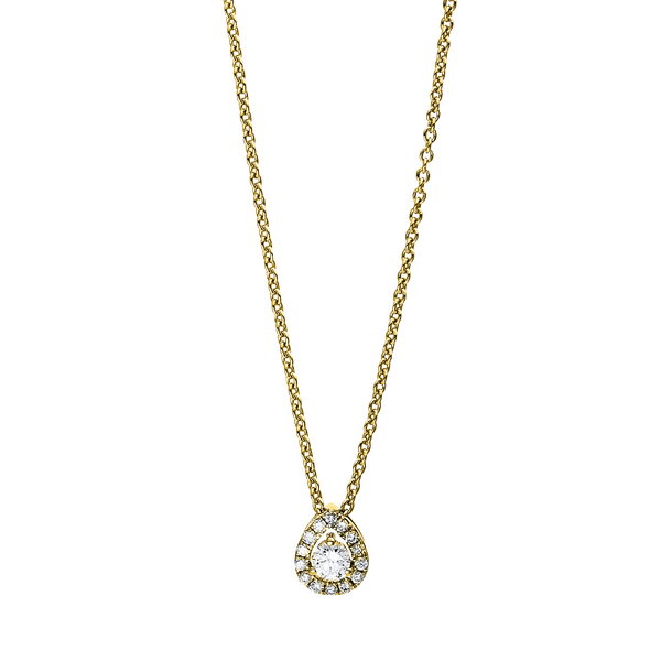 Brogle Classic necklace with diamond pendant Brogle Classic necklace with diamond pendant