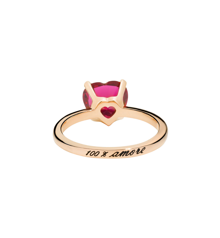 Dodo heart ring