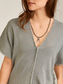 Tamara Comolli India Greywood Plain Bracelet and Necklace