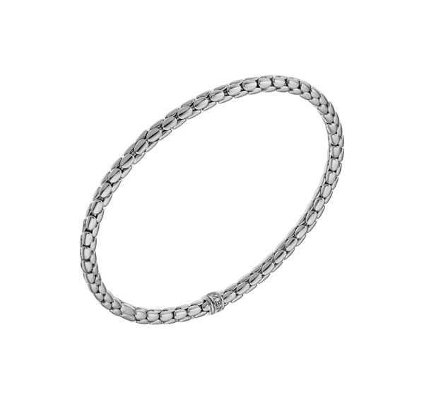Chimento Stretch Spring Two-Tone Flexible Bracelet