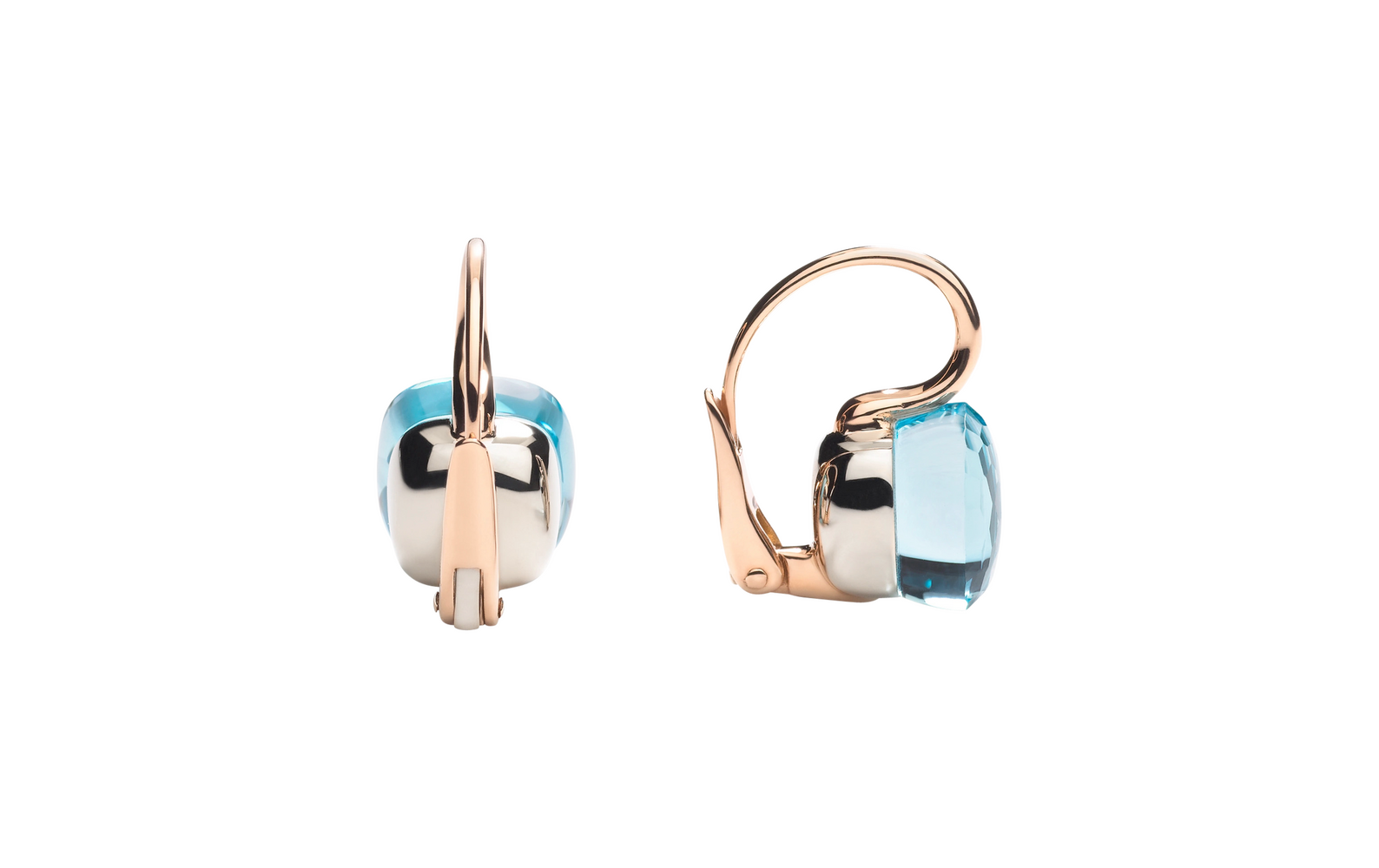 Pomellato Nudo Blue Topaz Earrings