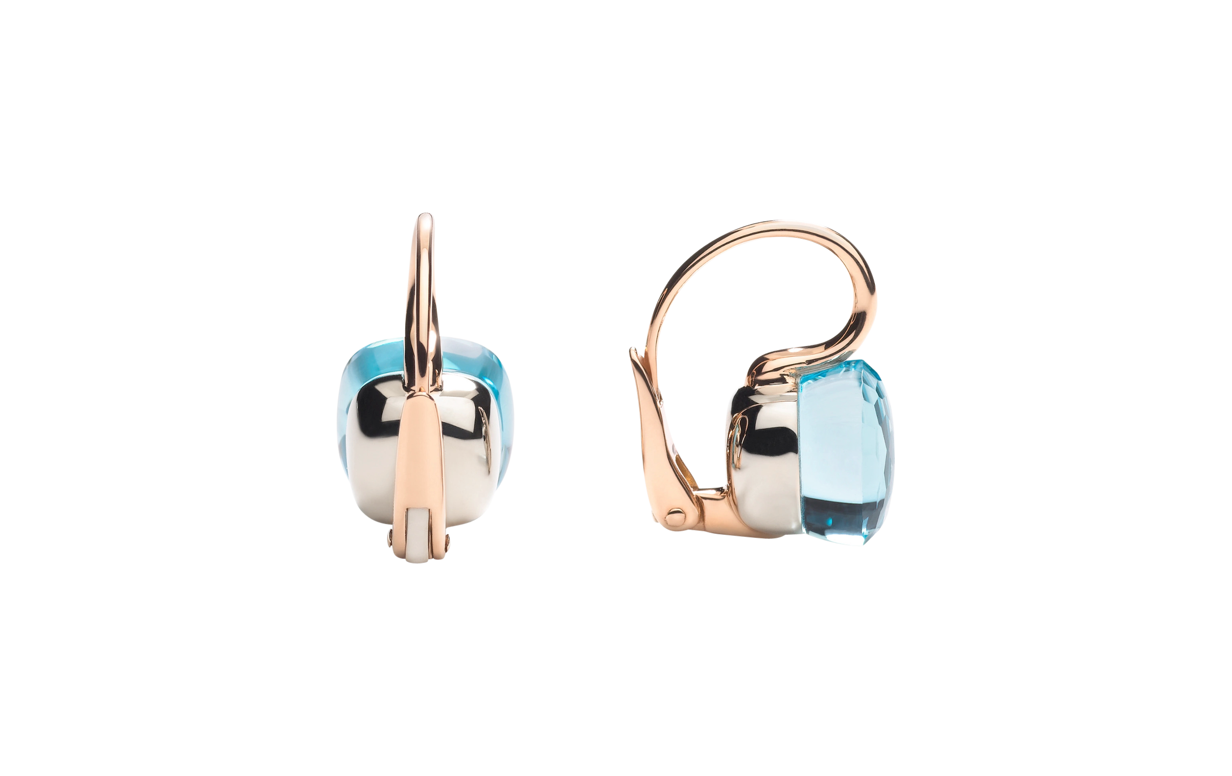 Pomellato Nudo Blautopas Ohrhänger Pomellato Nudo Blautopas Ohrhänger