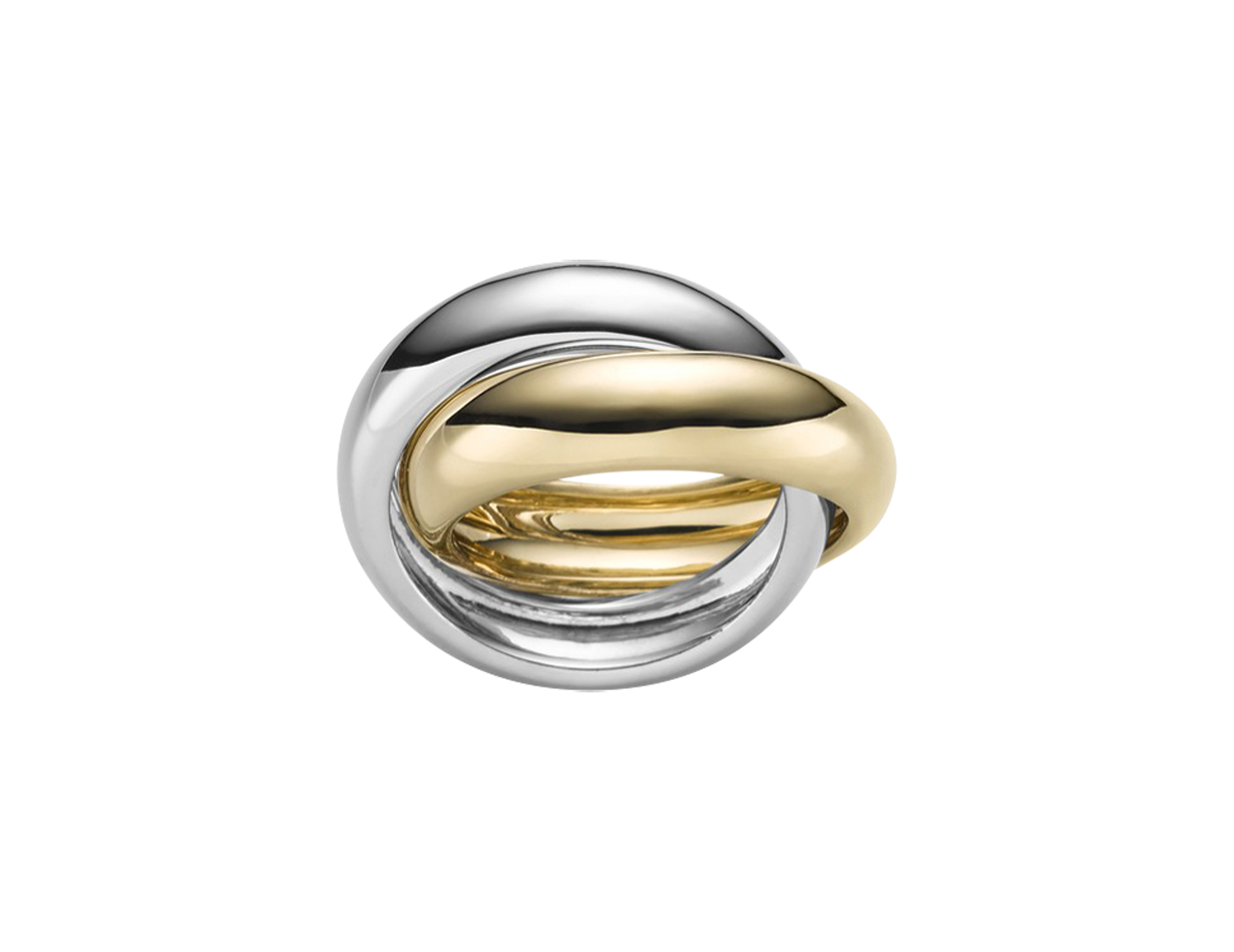 Brogle Classic Bicolor Gold Ring Brogle Classic Bicolor Gold Ring