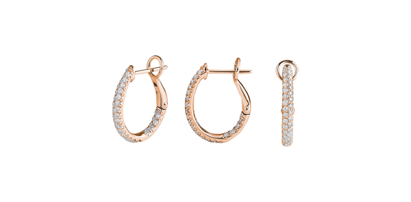 Brogle Classic Diamantcreolen Brogle Classic Diamantcreolen