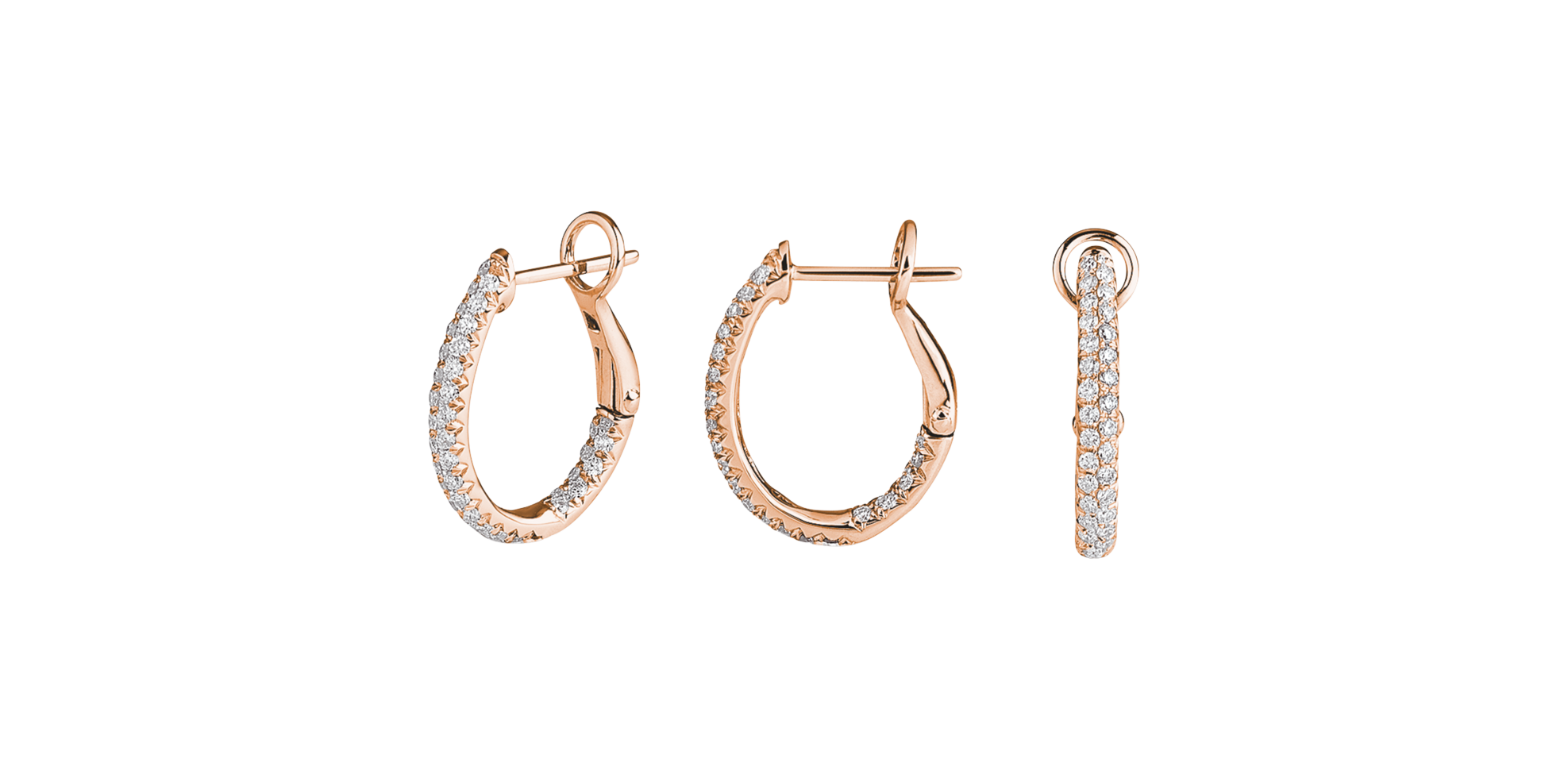 Brogle Classic Diamantcreolen Brogle Classic Diamantcreolen