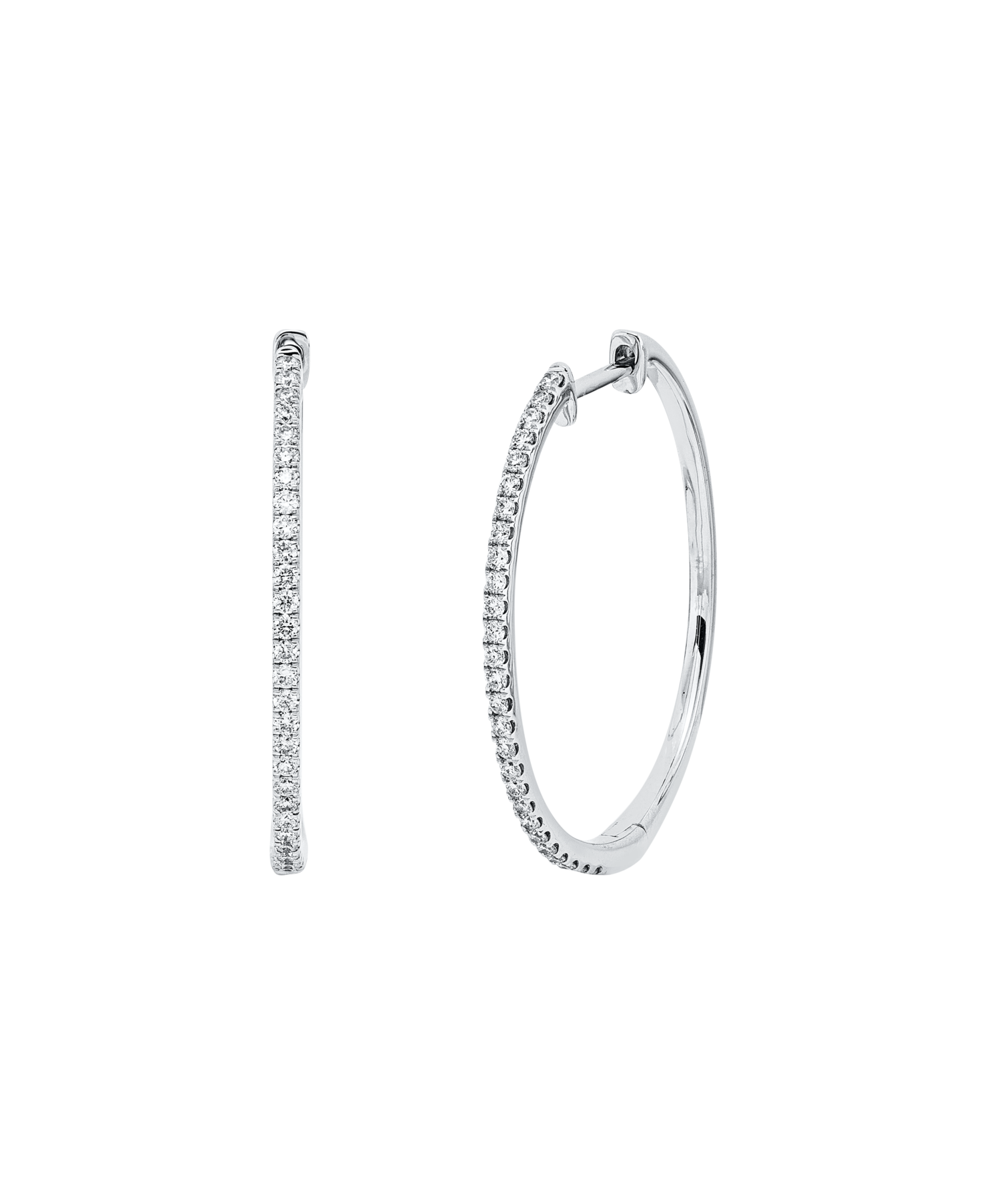 Brogle Classic Diamantcreolen