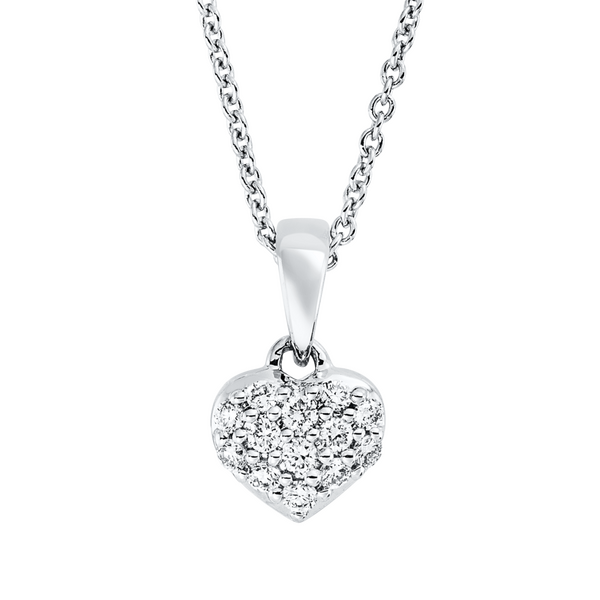 Brogle Classic Kette mit Diamantherz Brogle Classic Kette mit Diamantherz