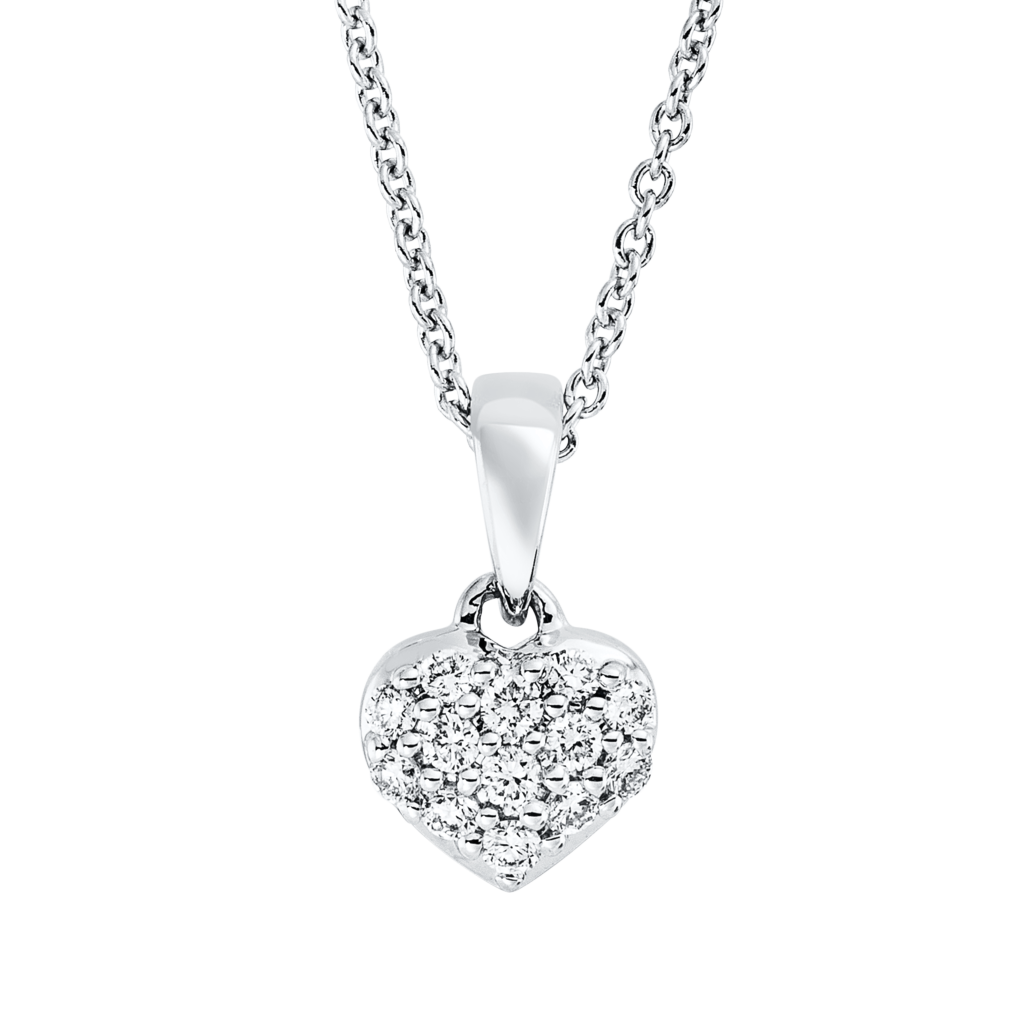 Brogle Classic Kette mit Diamantherz Brogle Classic Kette mit Diamantherz