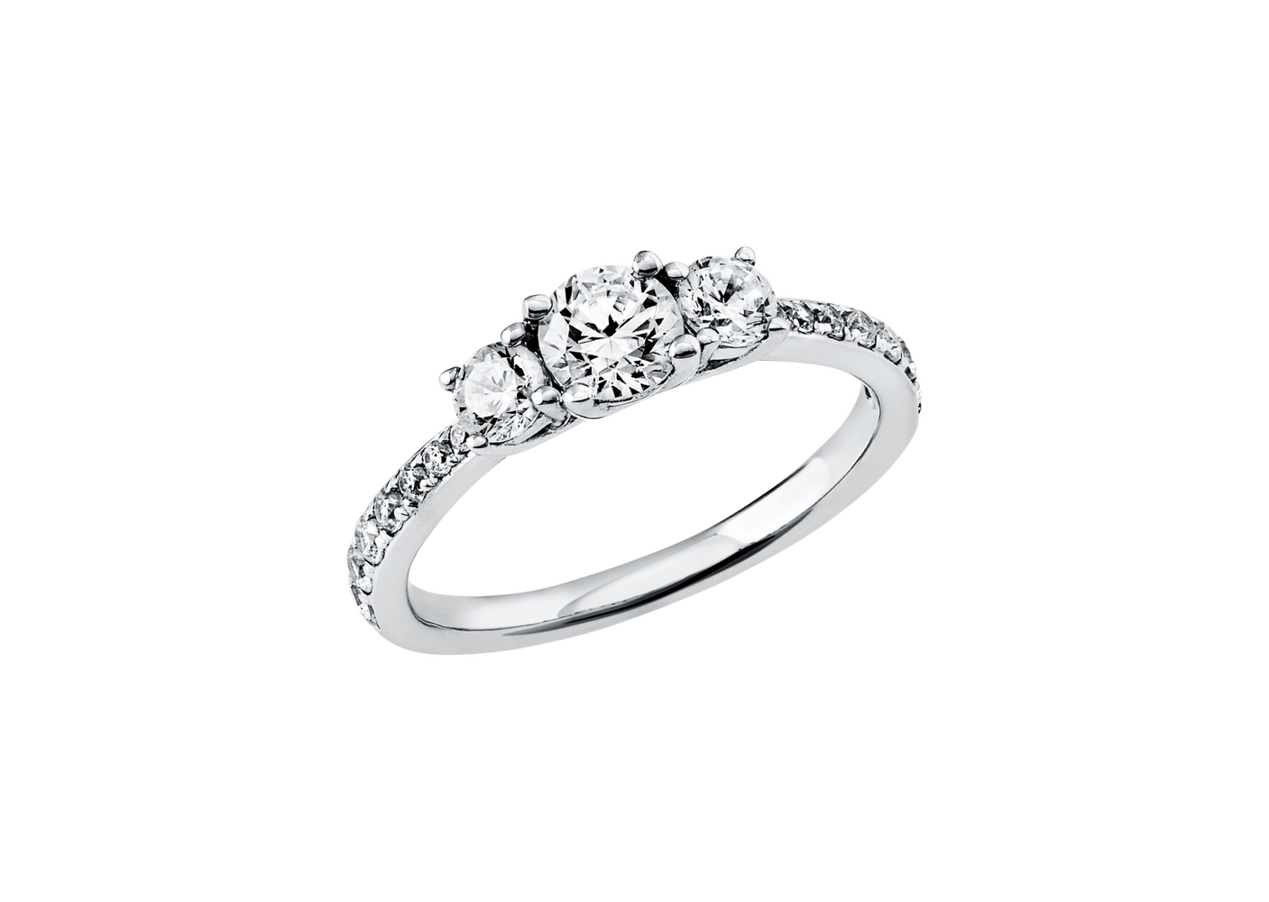 Brogle Solitairering Trio Brogle Solitairering Trio