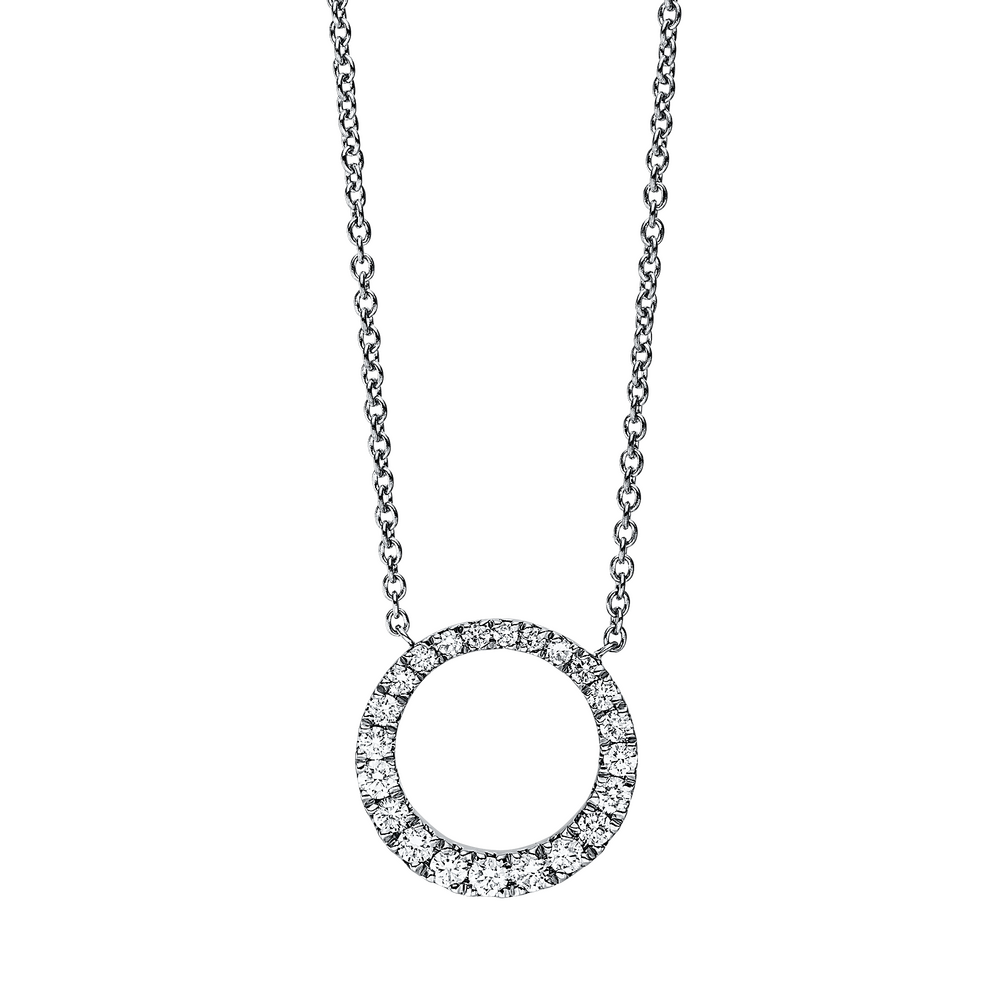 Brogle Classic Kette mit Diamantkreis Brogle Classic Kette mit Diamantkreis