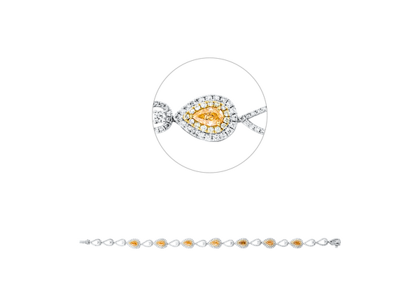 Brogle Selection Bicolor Diamantarmband Brogle Selection Bicolor Diamantarmband