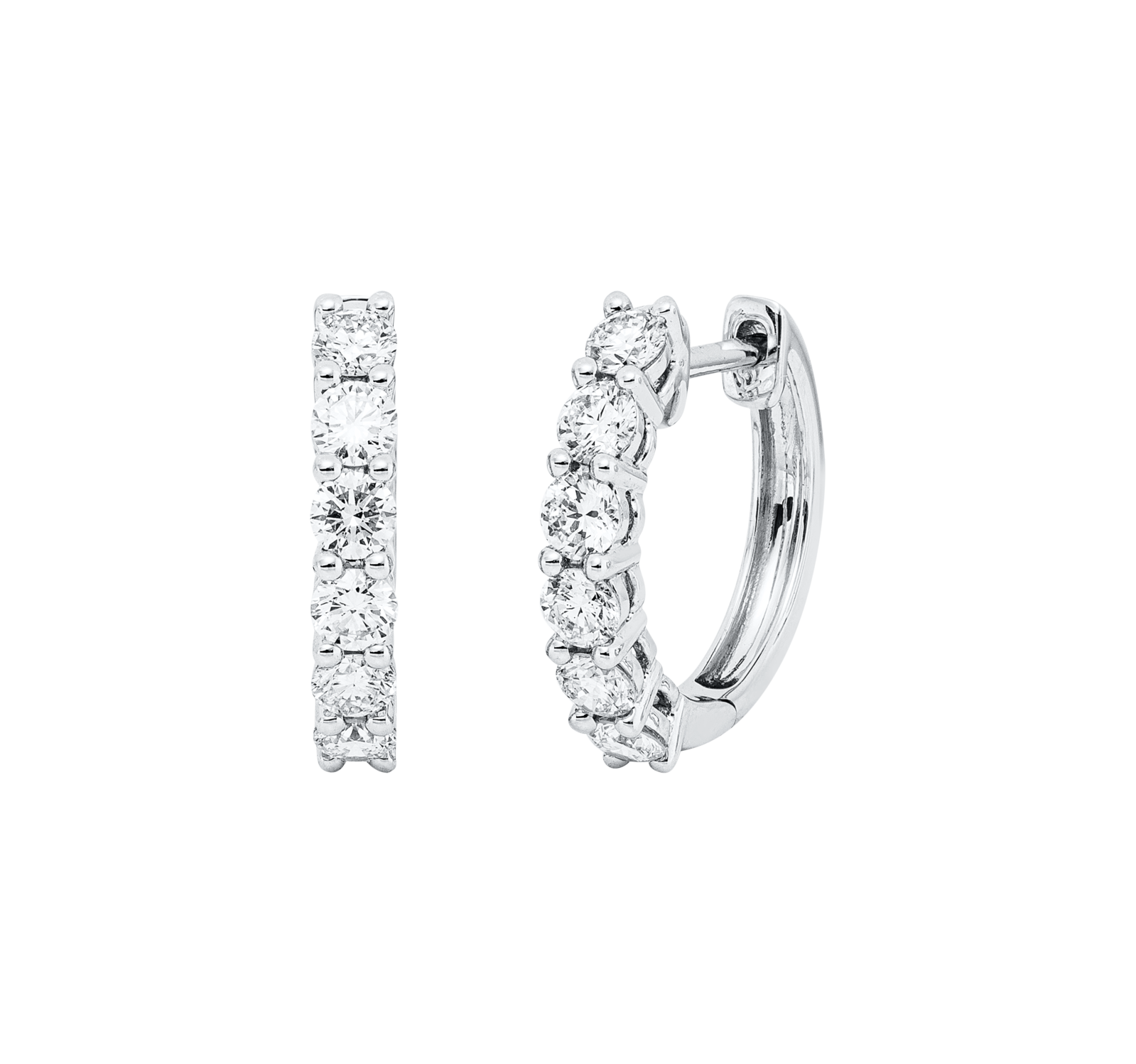 Brogle Classic Diamantcreolen Brogle Classic Diamantcreolen