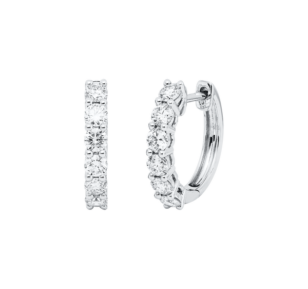 Brogle Classic Diamantcreolen Brogle Classic Diamantcreolen