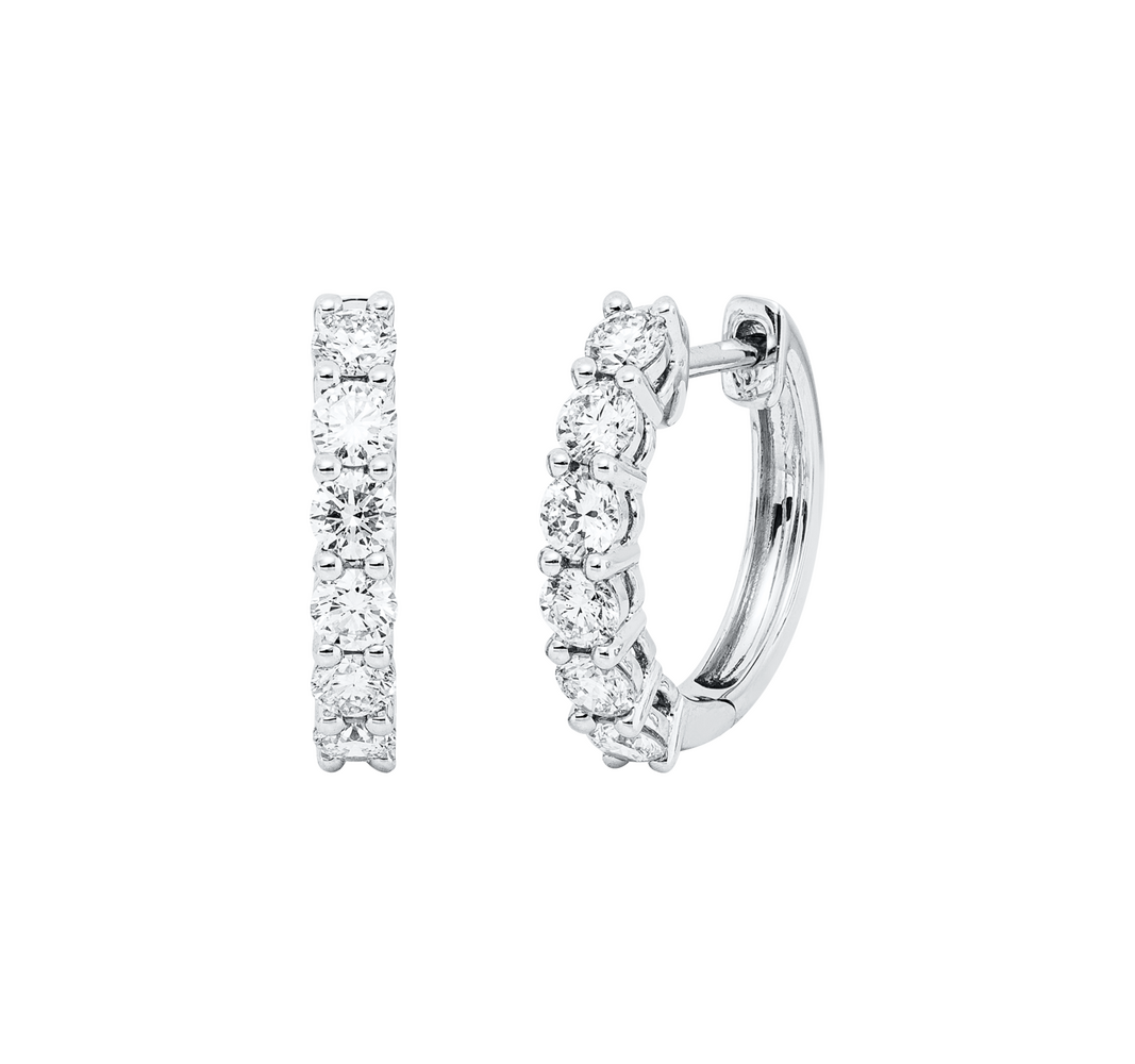 Brogle Classic Diamantcreolen Brogle Classic Diamantcreolen