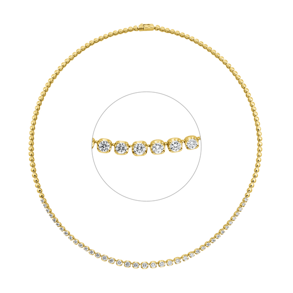 Brogle Classic tennis necklace