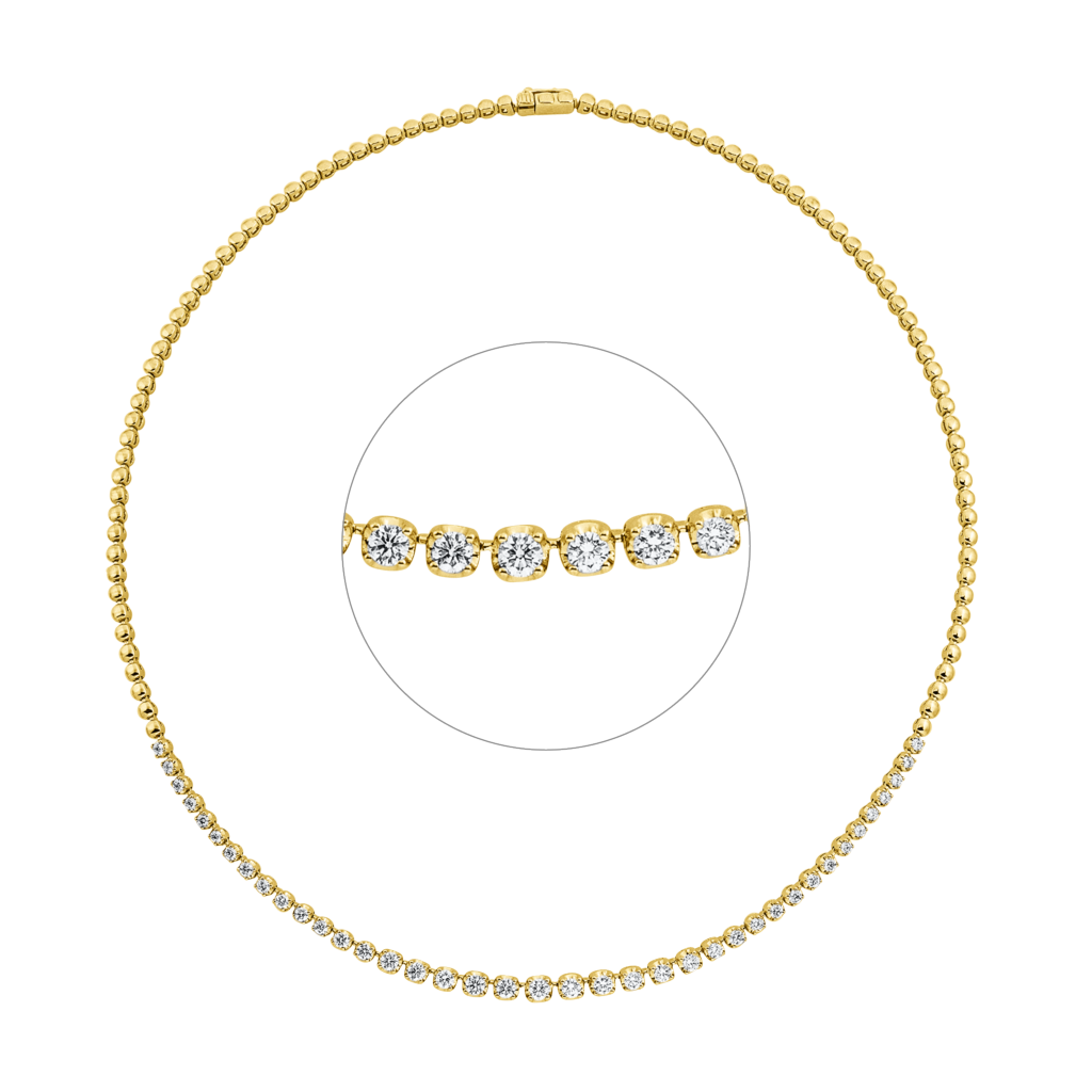 Brogle Classic tennis necklace Brogle Classic tennis necklace