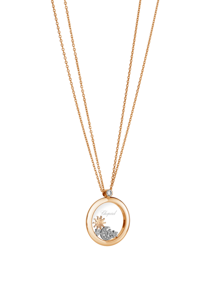 Chopard Sun, Moon and Stars Necklace with Pendant