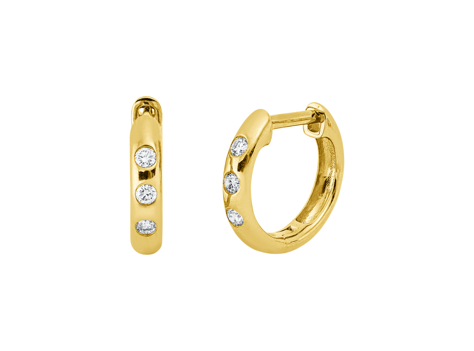 Brogle Classic Diamantcreolen