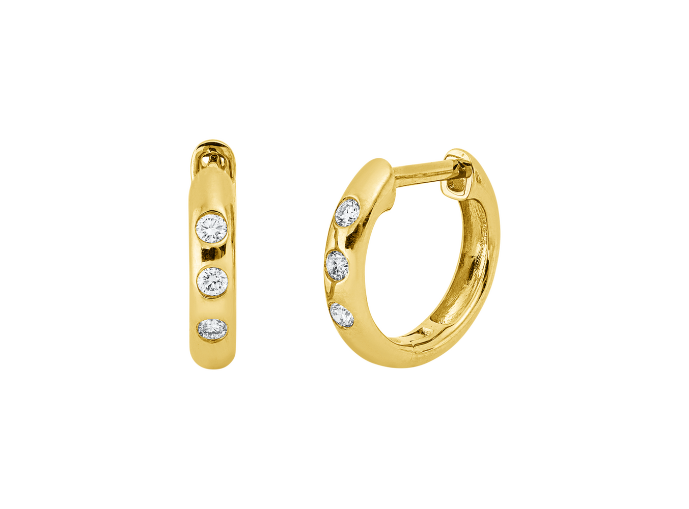 Brogle Classic Diamantcreolen Brogle Classic Diamantcreolen