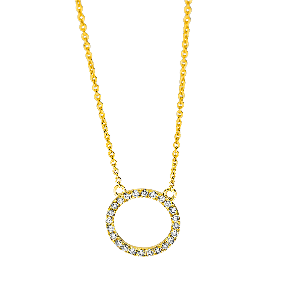 Brogle Classic necklace with diamond pendant