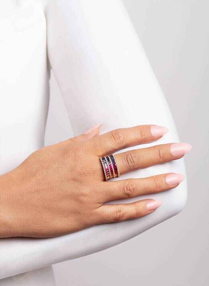 Brogle Selection sapphire ring Rainbow